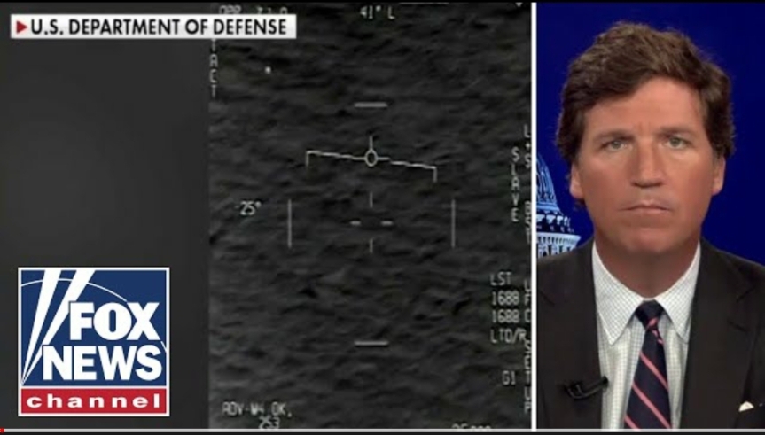 Pentagon whistleblower warns of UFO intelligence failure; Tucker reacts
